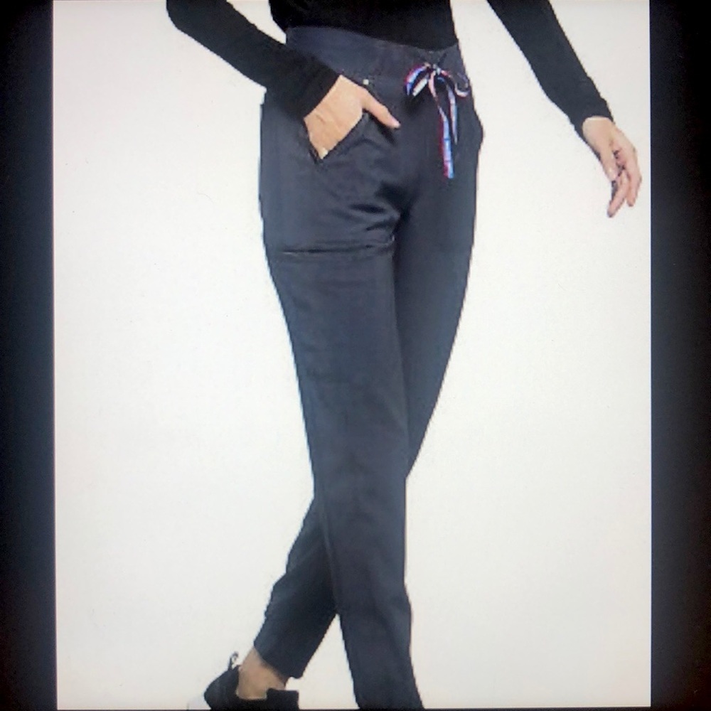 Cherokee Scrubs- Katie Duke Jogger Pants, Pewter